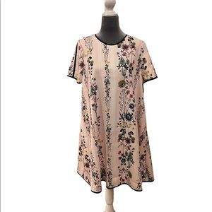 Ted Baker floral swing dress size 3 (L) euc